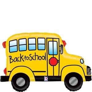 32" Back To School Bus Shape