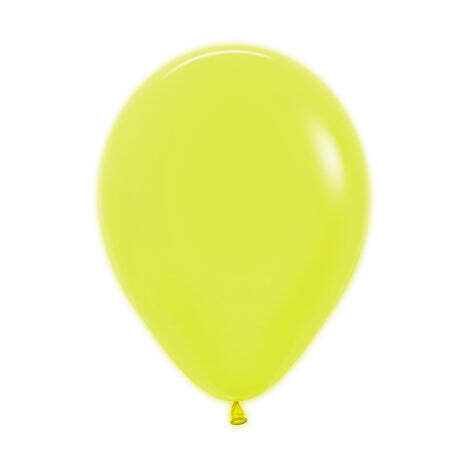 5" Sempertex Neon Yellow (50 Per Bag)
