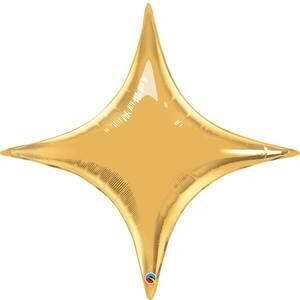 40&quot; Starpoint Gold Helium Shape