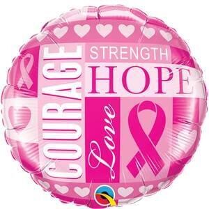 Qualatex 18&quot; Breast Cancer Inspiration