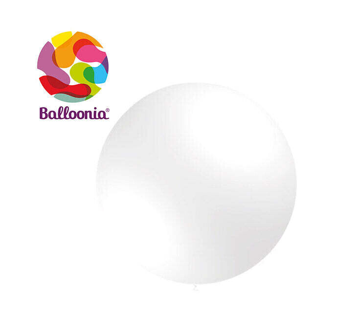 Balloonia 36&quot; White (5 Per Bag)