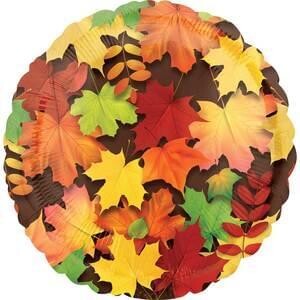 18" Colorful Leaves HX