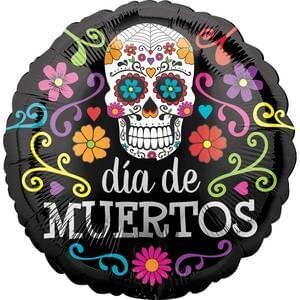 18&quot; Dia De los Mueros Colorful HX