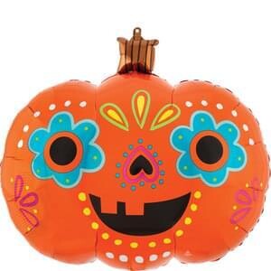 Day of the Dead Pumpkin Super Shape