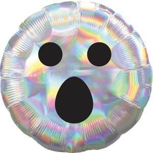 18&quot; Iridescent Hgist Face Holographic