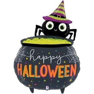 34” Halloween Spider Cauldron Shape