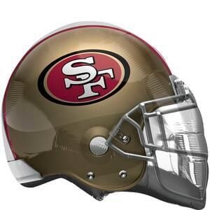 San Francisco 49ers Helmet Super Shape
