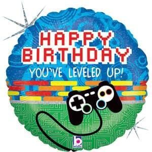 18" Game Controller Birthday Birthday