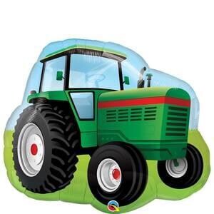 34" Farm Tractor Helium Shape
