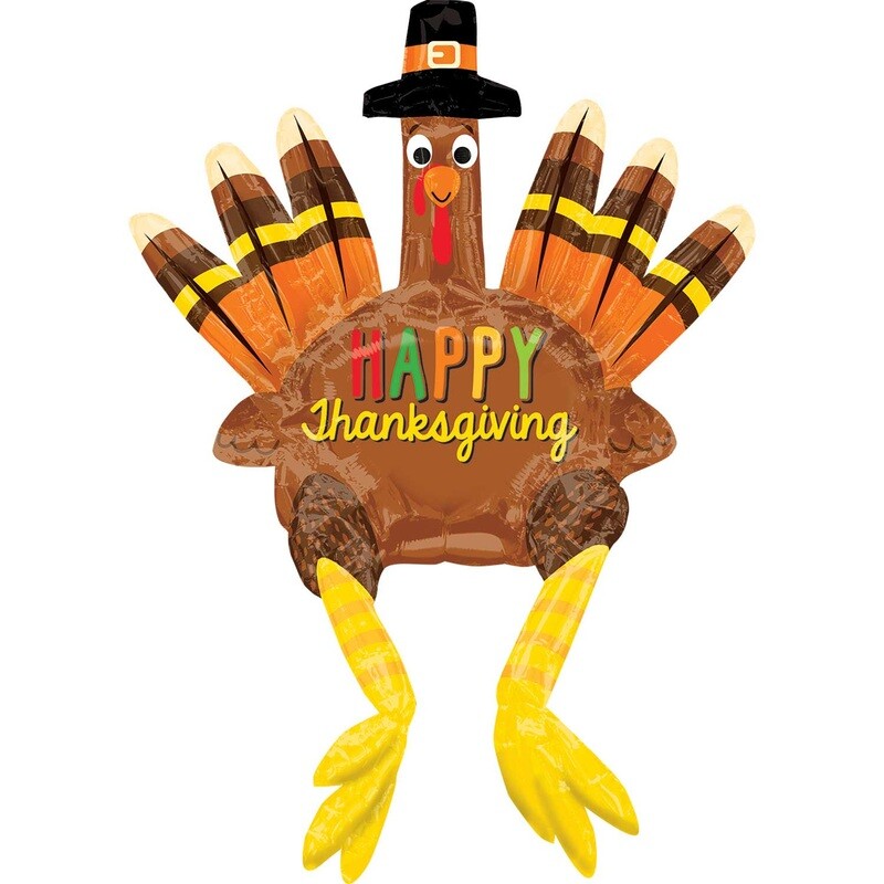 Anagram Sitting Turkey Multi-Balloon