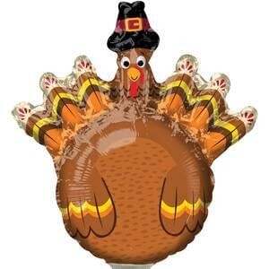 Thanksgiving Pilgrim Turkey Mini Shape