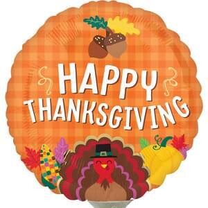 Happy Thanksgiving Harvest Mini Shape