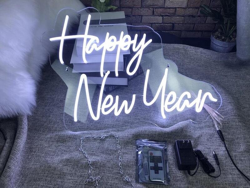 &quot; Happy New Year &quot; Neon Sign