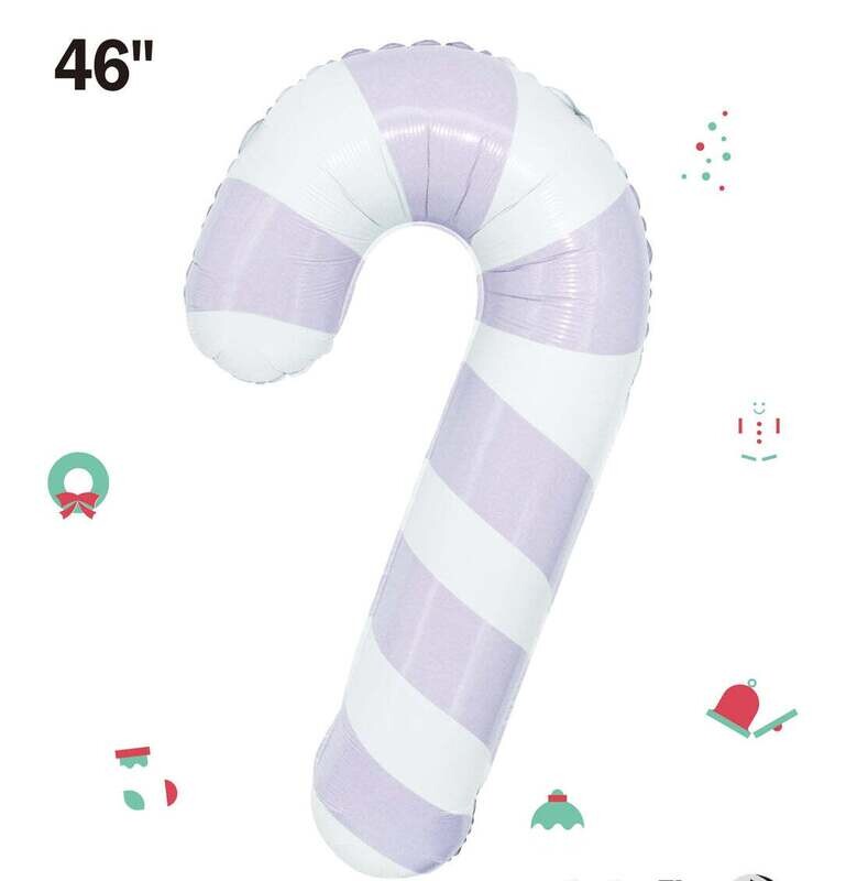 Matte Lilac Candy Cane 46&quot;