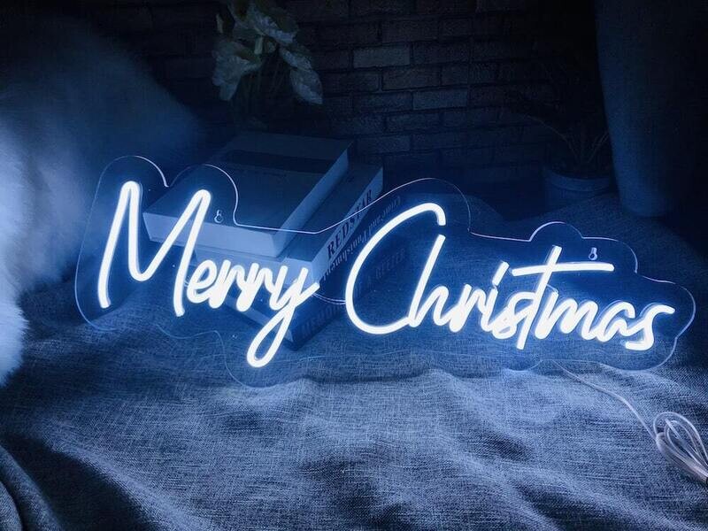 &quot;Merry Christmas&quot; Neon Sign