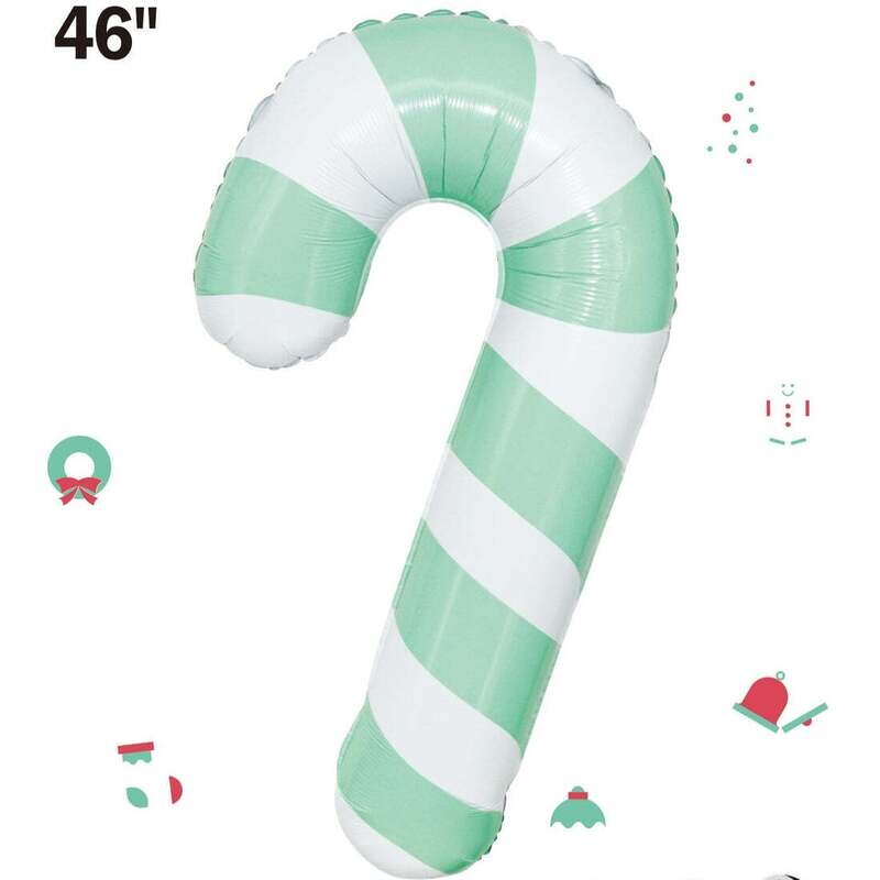 Matte Green Candy Cane 46&quot;