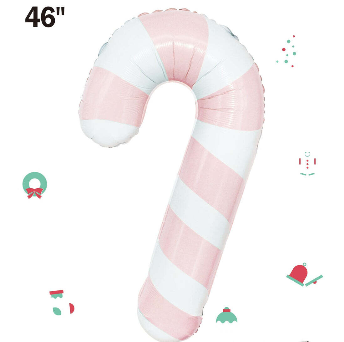 Light Pink Candy Cane 46&quot;