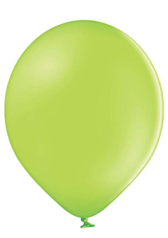 Ellie&#39;s 5&quot; Lime Twist- Bright Green (100 Per Bag)