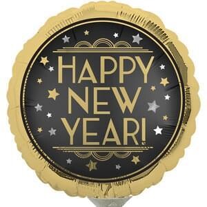 9&quot; Vintage Satin New Year Mini
