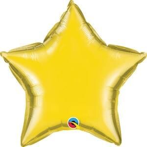 Citrine Yellow Star Mini 9&quot;