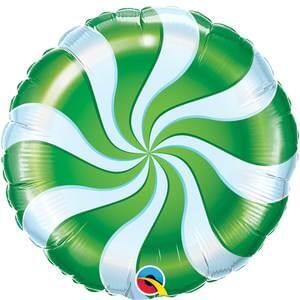 18&quot; Candy Swirl Green