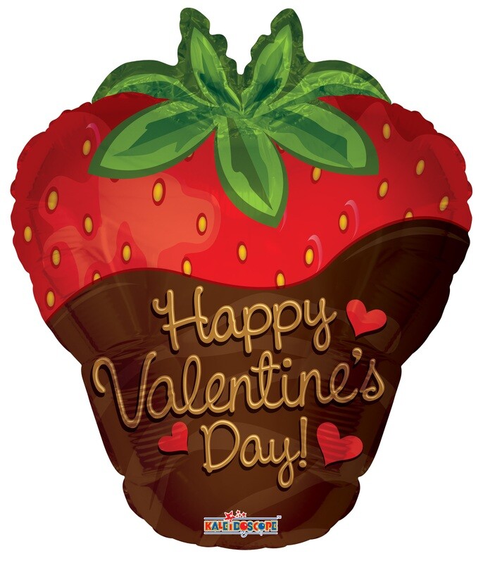 18&quot; Happy Valentines day Strawberry