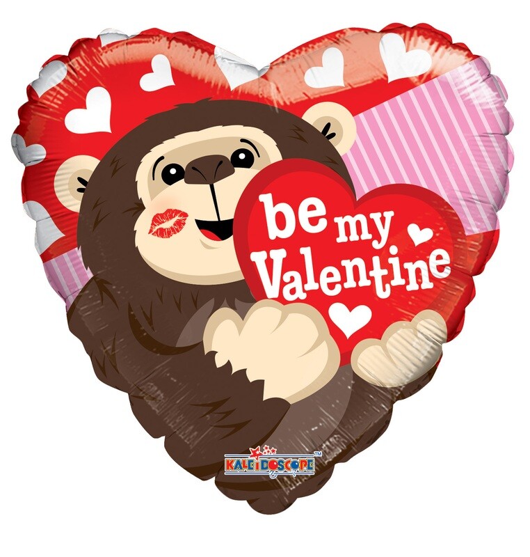 18&quot; Be My Valentine Gorilla
