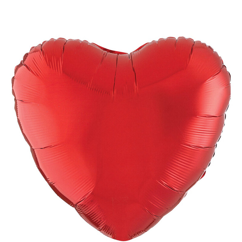 18&quot; Red Foil Heart