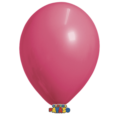 Globos Payaso 5" Fuchsia Pink (100 Per Bag)