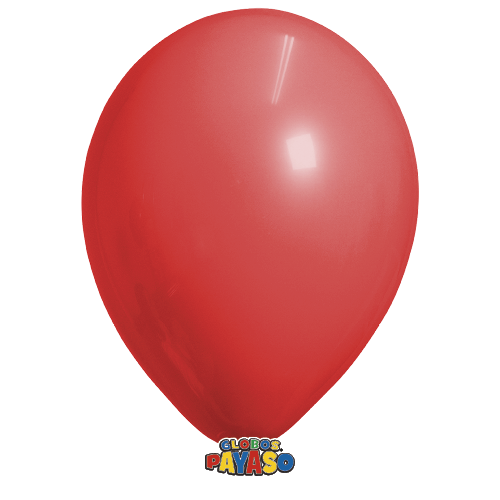 Globos Payaso 5&quot; Designer Red (100 Per Bag)