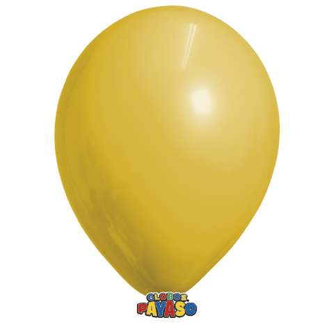 Globos Payaso 5&quot; Marigold (100 Per Bag)