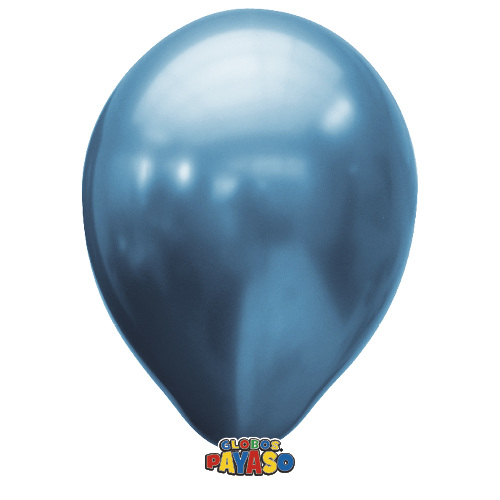 Globos Payaso 5&quot; Platinum Reflex Blue (100 Per Bag)