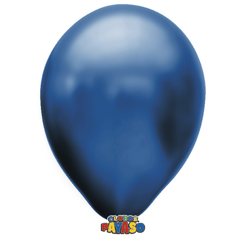 Globos Payaso 12&quot; Metallic Blue  (50 Per Bag)