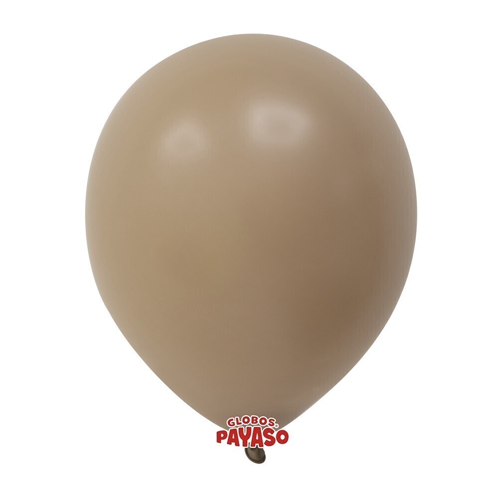 Globos Payaso 12&quot; Vintage Sepia (50 Per Bag)