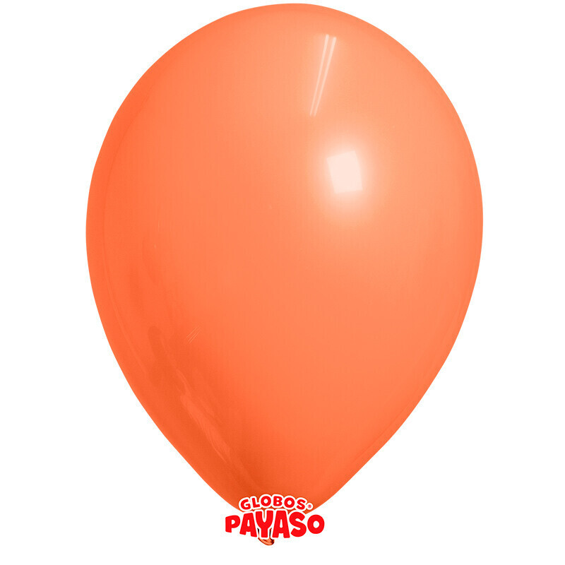 Globos Payaso 16&quot; Peach Salmon  (50 Per Bag)