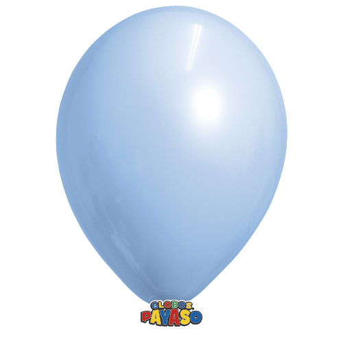 Globos Payaso 16&quot; Pastel Designer Light Blue (50 Per Bag)