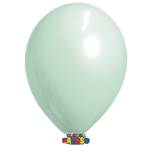 Globos Payaso 16&quot; Macaroon Matte Mint (50 Per Bag)