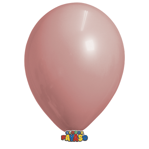 Globos Payaso 16&quot; Pearl Rose Gold (50 Per Bag)
