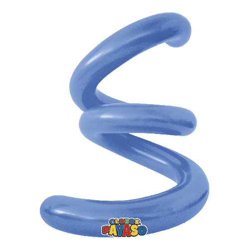 Globos Payaso 270 Pastel Dark Blue (100 Per Bag)