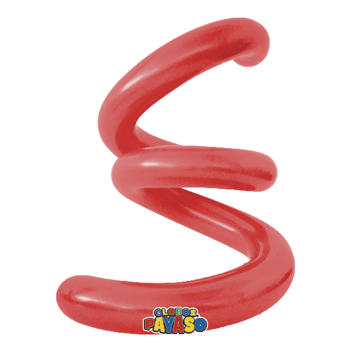 Globos Payaso 270 Pastel Red (100 Per Bag)