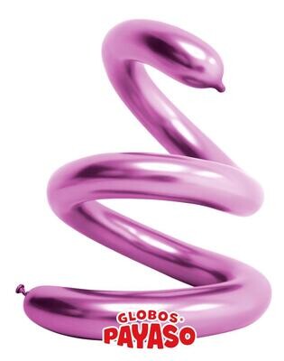 Globos Payaso 270 Platinum Reflex Pink (100 Per Bag)