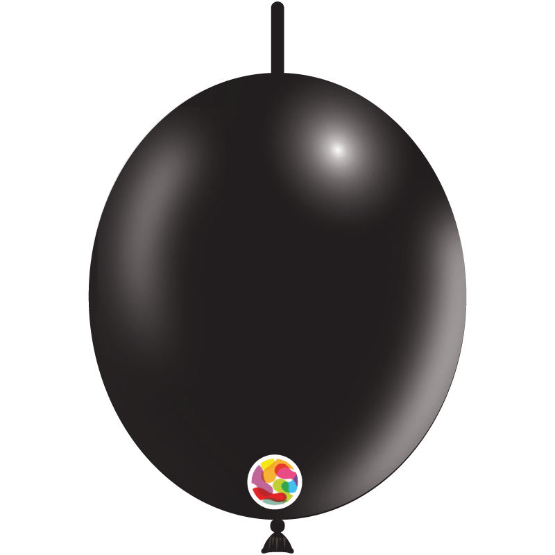 Balloonia 12&quot; Decolink Black (50 Per Bag)