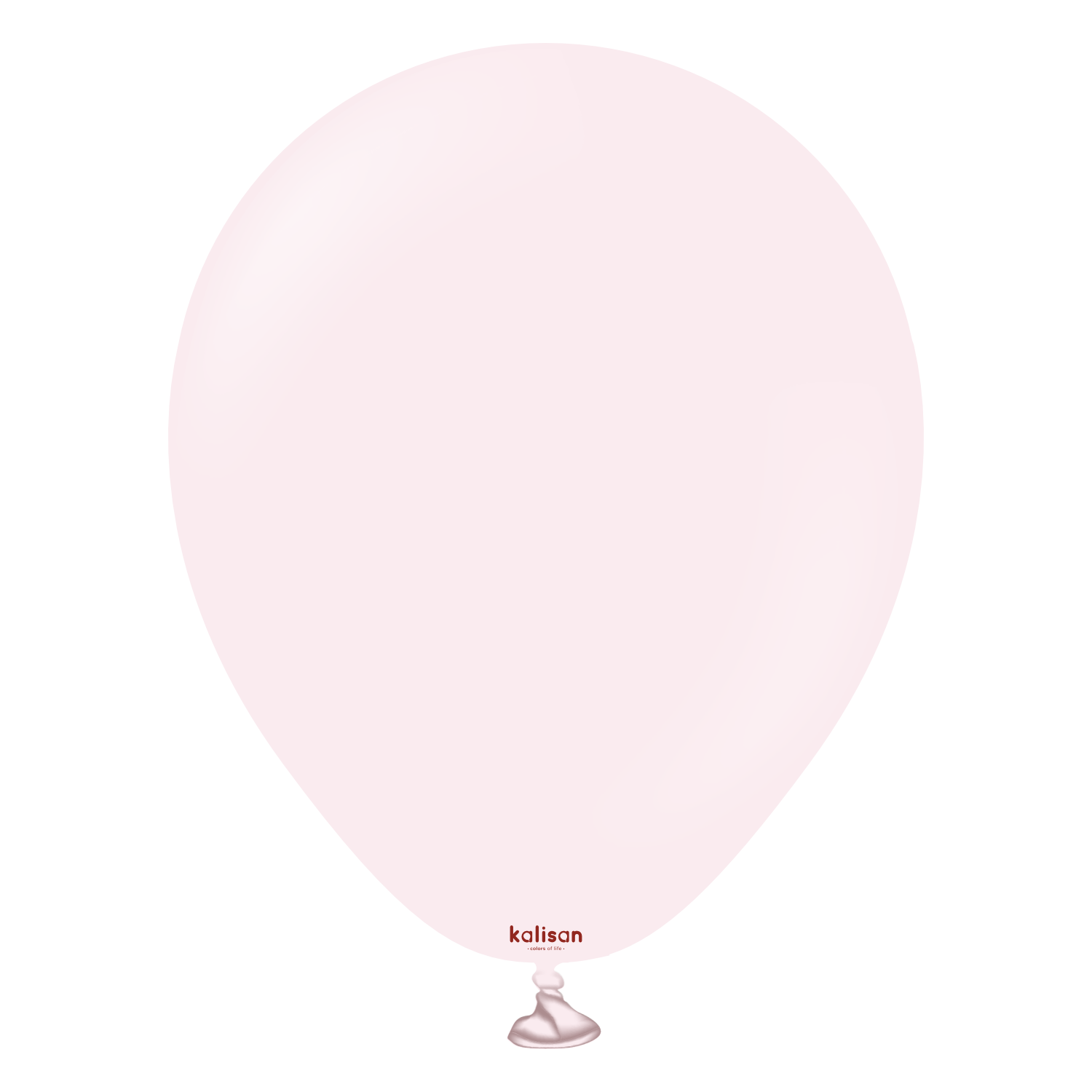 Kalisan 18&quot; Macaron Pale Pink (25 Per Bag)