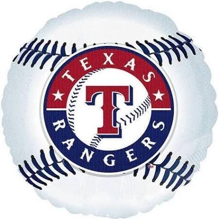 Texas Rangers 18&quot; Foil Balloon