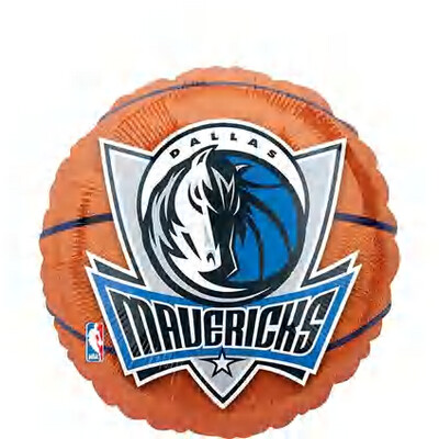 18" NBA Dallas Mavericks Foil