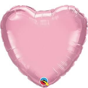 Pearl Pink Micro 4" Heart