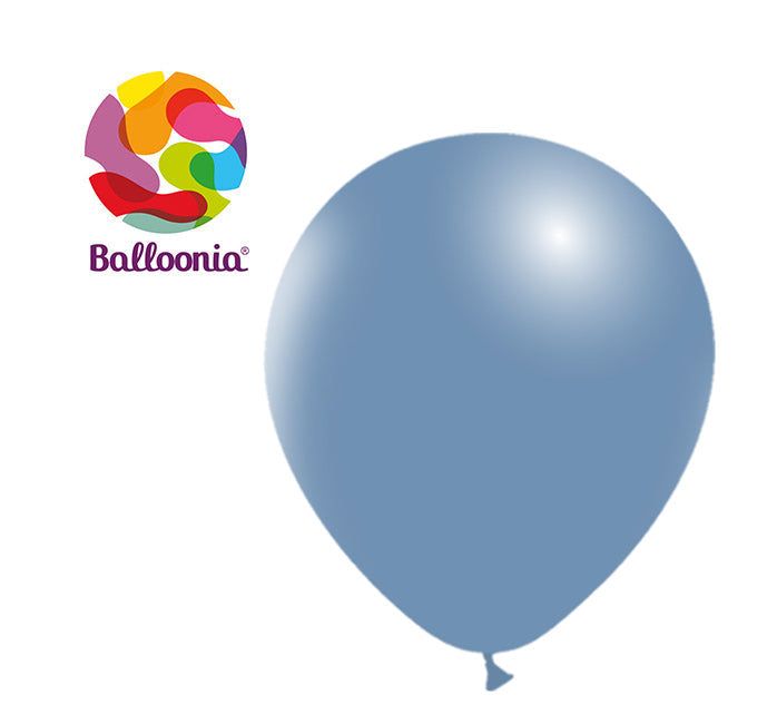 Balloonia 5&quot; Vintage Blue (100 Per Bag)
