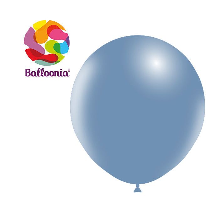Balloonia 24&quot; Vintage Blue (5 Per Bag)