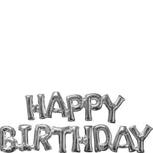 Happy Birthday Silver Phrase