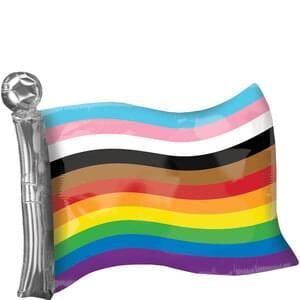 LGBTQ Rainbow Flag Super Shape